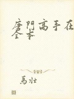 唐门高手在异世全本