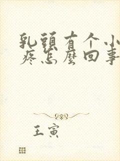 乳头有个小疙瘩疼怎么回事