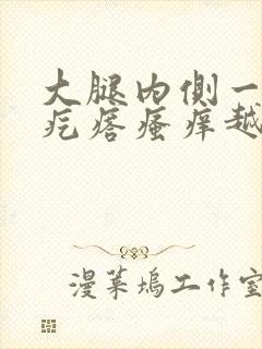 大腿内侧一片红疙瘩瘙痒越抓越痒