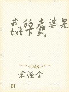 我的老婆是总裁txt下载