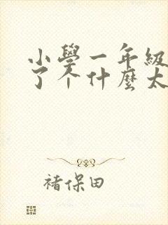 小学一年级我画了个什么太阳