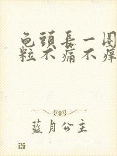 龟头长一圈小肉粒不痛不痒封面