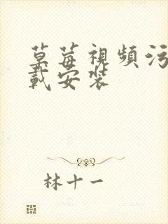 草莓视频污版下载安装封面