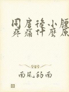 同房后小腹左边疼痛什么原因女性