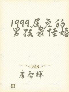 1999属兔的男孩最佳婚配是