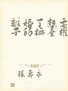 离婚了想要回孩子的抚养权怎么办封面