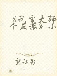 《我家大师兄是个反派》小说