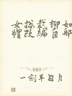 女总裁柳如烟绿帽改编自哪部小说封面