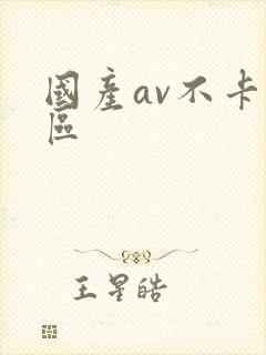 国产av不卡四区