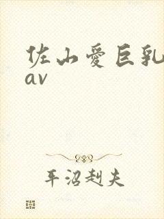 佐山爱巨乳在线av