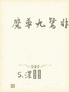 魔尊九鹭非香封面