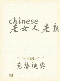 chinese老女人老熟女hd