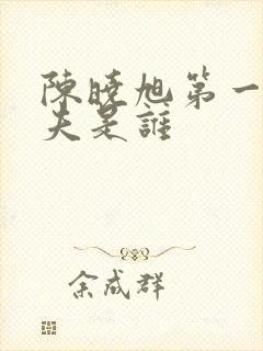 陈晓旭第一任丈夫是谁