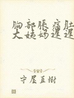 胸部胀痛肚子痛大姨妈迟迟不来怎么办封面