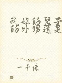 我姐的儿子是我的外甥还是侄子