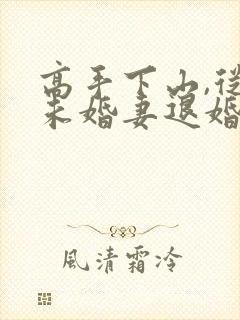 高手下山,从跟未婚妻退婚开始短剧在