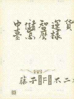 中储智运货运平台怎么样