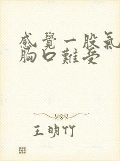 感觉一股气堵在胸口难受