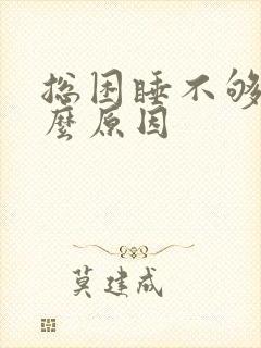 总困睡不够觉什么原因