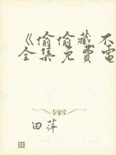 《偷偷藏不住》全集免费电视剧封面