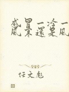 感冒一冷一热是风寒还是风热封面