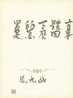 男的下体有异味是怎么回事