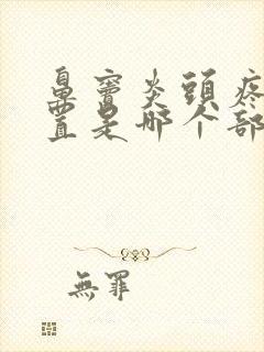 鼻窦炎头疼的位置是哪个部位