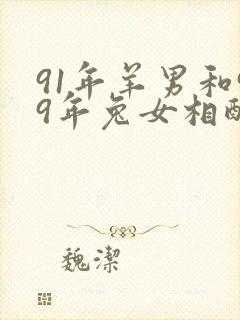 91年羊男和99年兔女相配吗封面