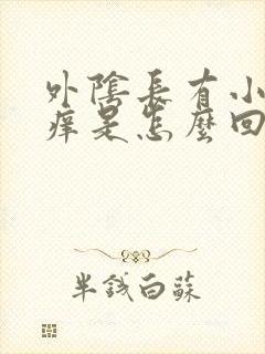 外阴长有小疙瘩痒是怎么回事