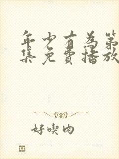 年少有为第10集免费播放最新章节