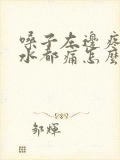 嗓子左边疼咽口水都痛怎么办封面