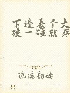 下边长个大疙瘩硬一碰就疼