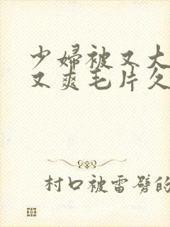 少妇被又大又黑又爽毛片久久黑人