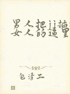 男人把jj插进女人的逼里