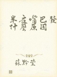 半夜嘴巴发苦是什么原因