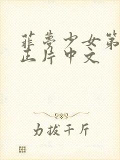 菲梦少女第三季正片中文封面