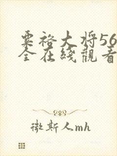 粟裕大将56集全在线观看电视剧封面