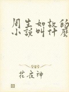 周生如故的原著小说叫什么名字