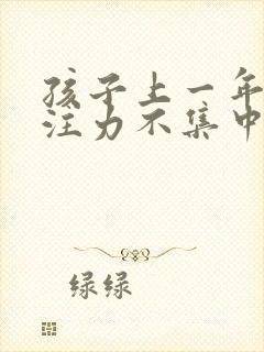 孩子上一年级专注力不集中怎么办