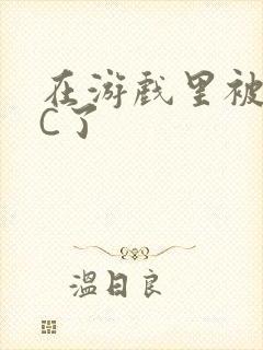 在游戏里被怪物C了