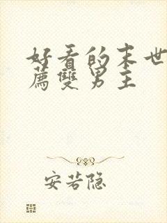 好看的末世文推荐双男主封面