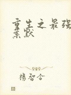 重生之最强弃少叶默