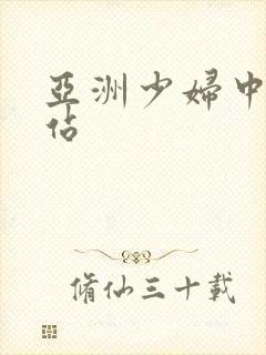 亚洲少妇中文网站