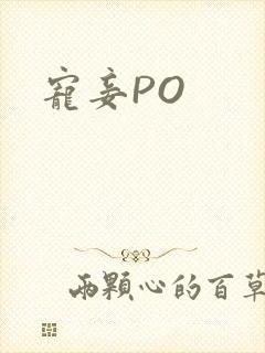 宠妾PO