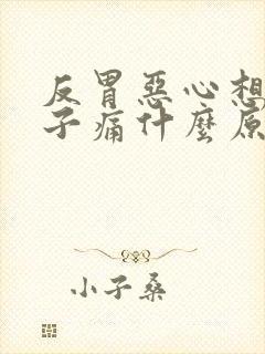 反胃恶心想吐肚子痛什么原因