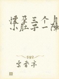 怀孕三个月左边小肚子一阵阵疼是什么原因