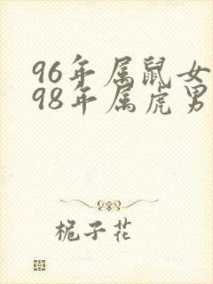 96年属鼠女与98年属虎男的人婚姻怎么样