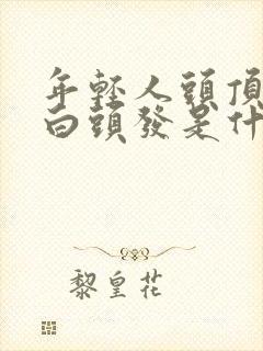 年轻人头顶上长白头发是什么原因