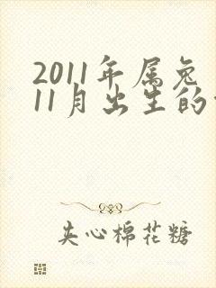 2011年属兔11月出生的命运