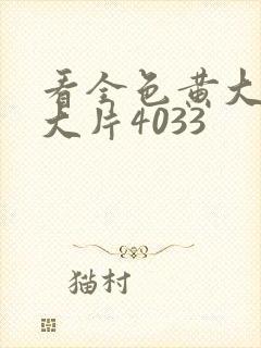 看全色黄大色黄大片4033